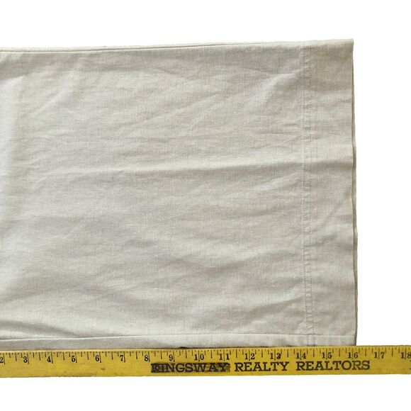 Papagallo Linen Blend Wide Leg Capri Womens Sz 10P Y2k Tan Scandi Girl Lagenlook - Picture 11 of 14